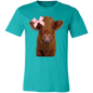 Cow Lick Baby Cow Tshirt Soft Bella Canvas Spring tee in Comfort Colors