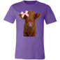 Cow Lick Baby Cow Tshirt Soft Bella Canvas Spring tee in Comfort Colors
