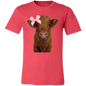 Cow Lick Baby Cow Tshirt Soft Bella Canvas Spring tee in Comfort Colors
