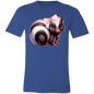 Adorable Baby Skunk with pink bow Croquette Style Bella Canvas Tee Comfort Colors