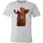 Cow Lick Baby Cow Tshirt Soft Bella Canvas Spring tee in Comfort Colors