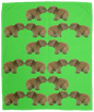 CAPYBARAS LOVER SOFT COZY 50x60 FLEECE BLANKET