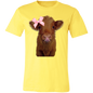 Cow Lick Baby Cow Tshirt Soft Bella Canvas Spring tee in Comfort Colors
