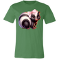 Adorable Baby Skunk with pink bow Croquette Style Bella Canvas Tee Comfort Colors