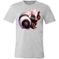 Adorable Baby Skunk with pink bow Croquette Style Bella Canvas Tee Comfort Colors