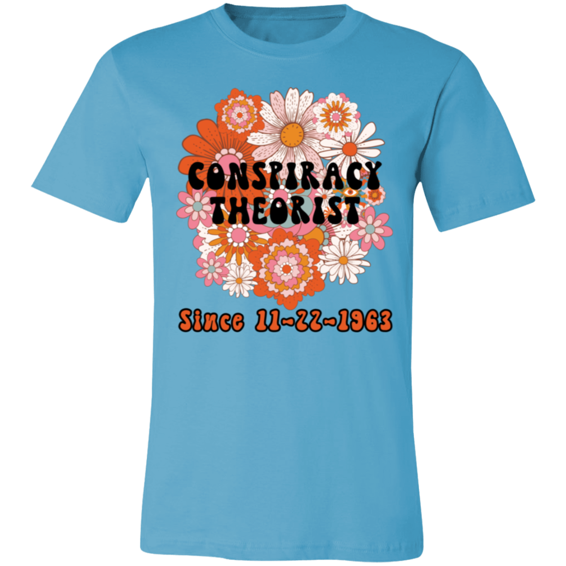 CONSPIRACY THEORIST VINTAGE BELLA CANVAS TSHIRT