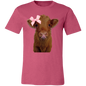 Cow Lick Baby Cow Tshirt Soft Bella Canvas Spring tee in Comfort Colors