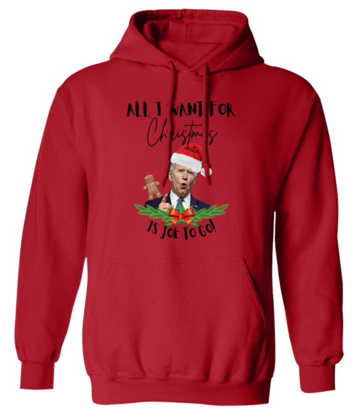 ALL I WANT FOR CHRISTMAS/ SOFT UNISEX HOODIE
