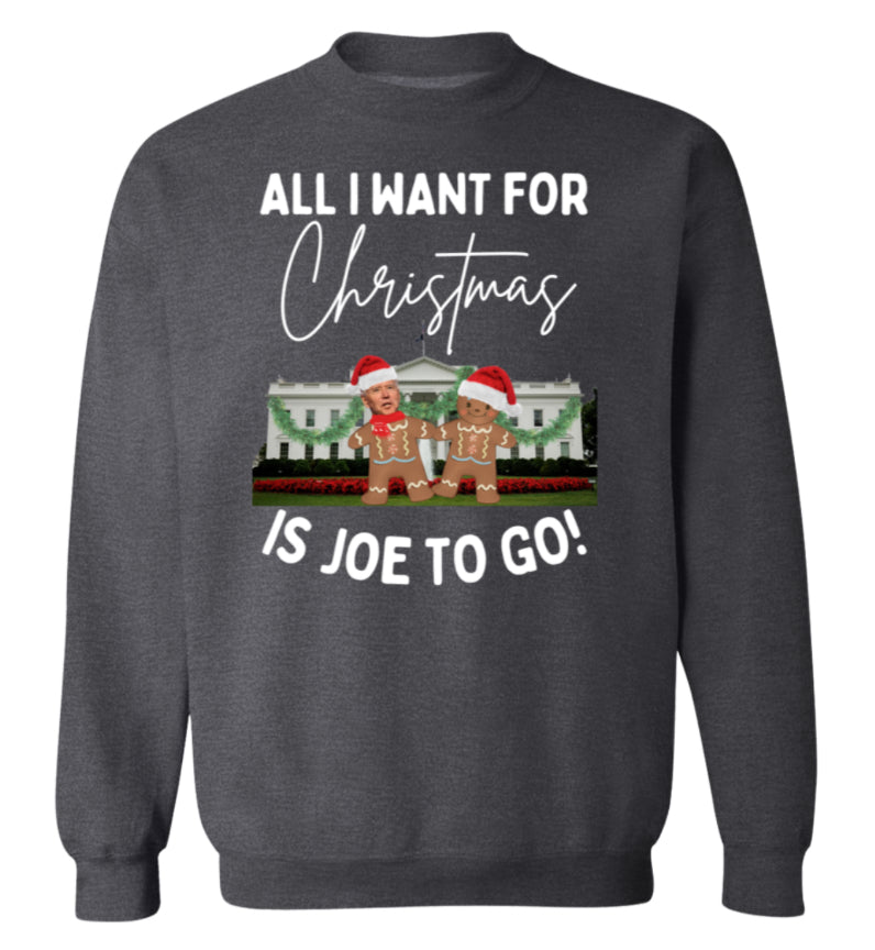 ALL I WANT FOR CHRISTMAS SOFT UNISEX SWEATSHIRT