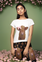 Cow Lick Baby Cow Tshirt Soft Bella Canvas Spring tee in Comfort Colors
