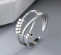 ANTI-ANXIETY, STRESS RELIEF FIDGET, FRIENDSHIP RING WITH VELVET POUCH & COMFORT CARD