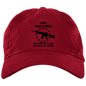 1776/BRUSHED TWILL EMBROIDERED CAP