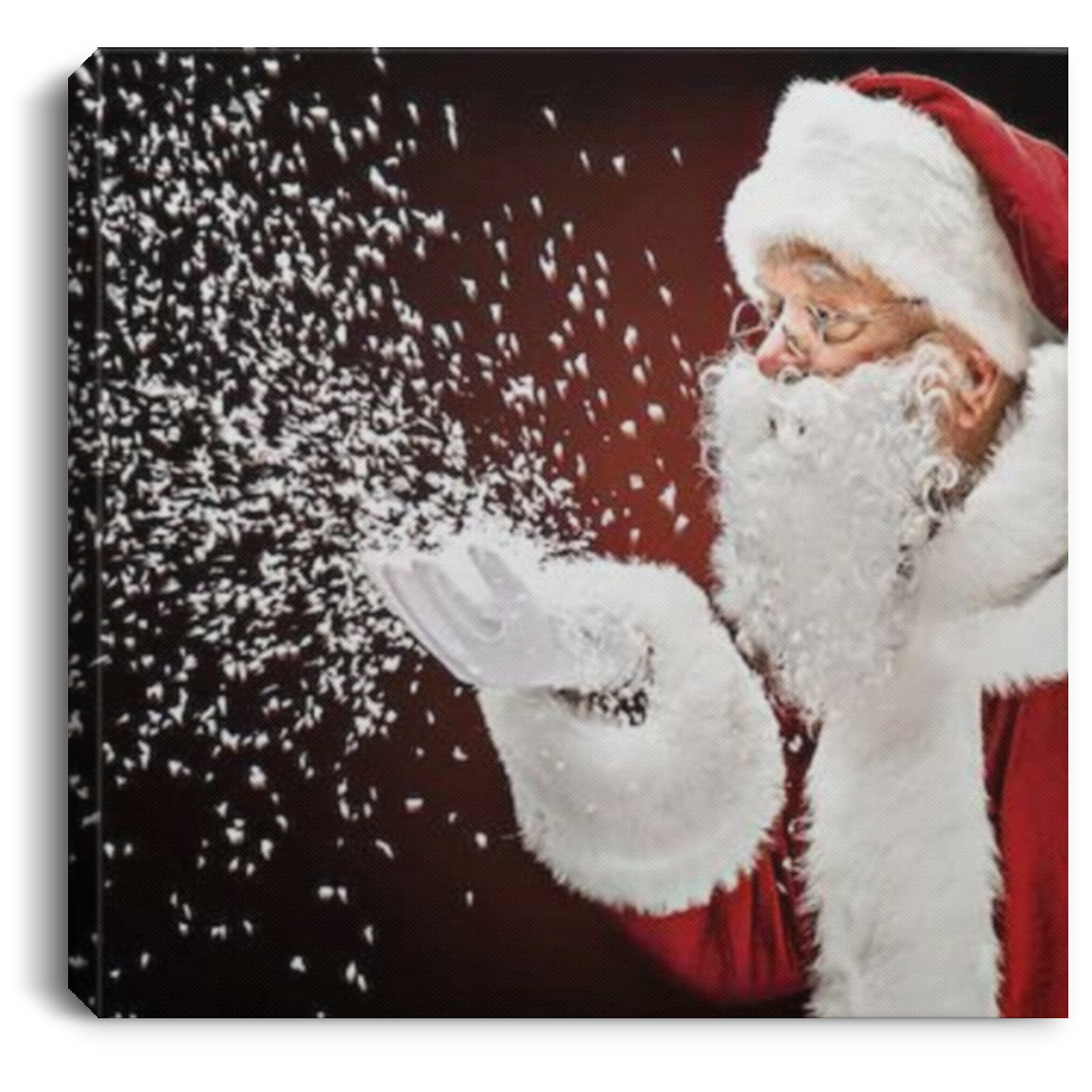 MAGICAL SANTA/ 3/4 INCH WRAPPED CANVAS