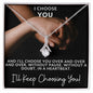 I CHOOSE YOU / ALLURING BEAUTY NECKLACE