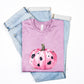 Ladies Soft Bella Canvas Cow Print Pumkin Fall Tshirt/ Multiple Color Choices