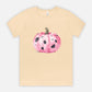 Ladies Soft Bella Canvas Cow Print Pumkin Fall Tshirt/ Multiple Color Choices