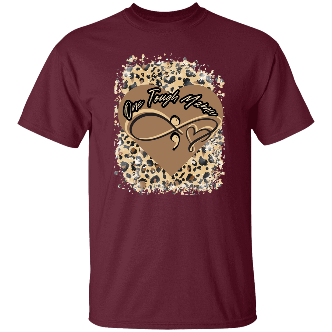 ONE TOUGH MAMA LADIES BOYFRIEND TSHIRT