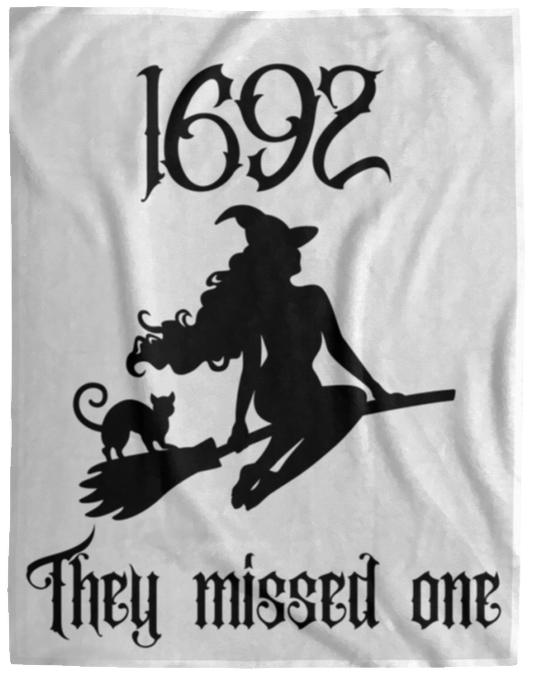 1692 THEY MISSED ONE/ 60x80 cozy Fleece blanket