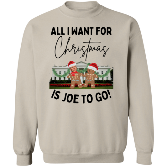 ALL I WANT FOR CHRISTMAS/ SOFT UNISEX SWEATSHIRT
