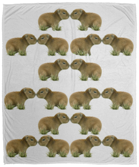 CAPYBARAS LOVER SOFT COZY 50x60 FLEECE BLANKET