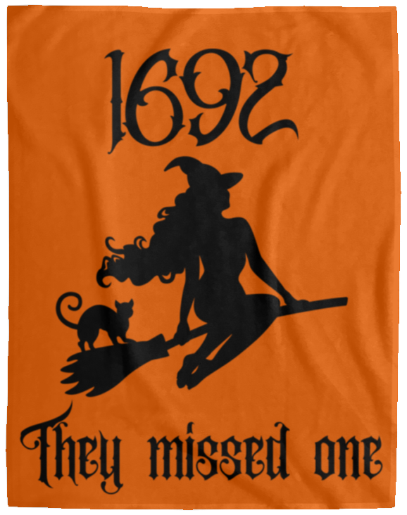 1692 THEY MISSED ONE/ 60x80 cozy Fleece blanket