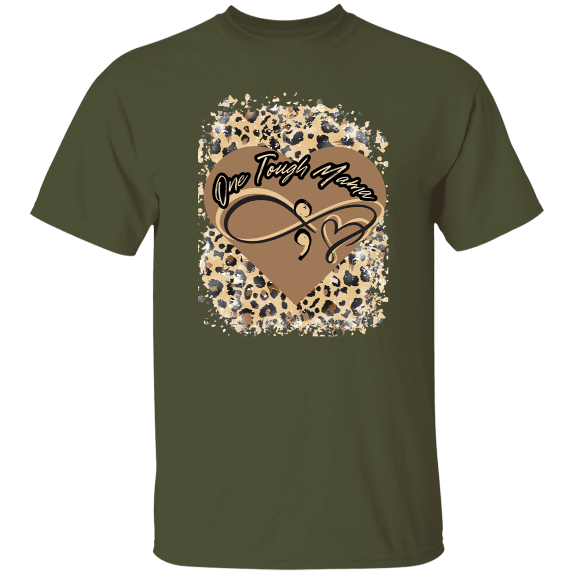 ONE TOUGH MAMA LADIES BOYFRIEND TSHIRT