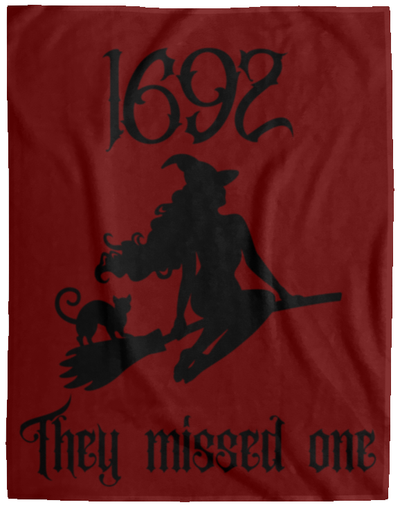 1692 THEY MISSED ONE/ 60x80 cozy Fleece blanket