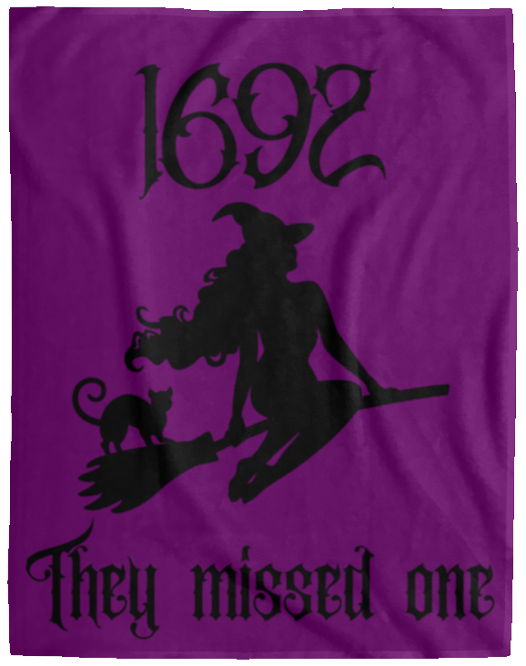 1692 THEY MISSED ONE/ 60x80 cozy Fleece blanket