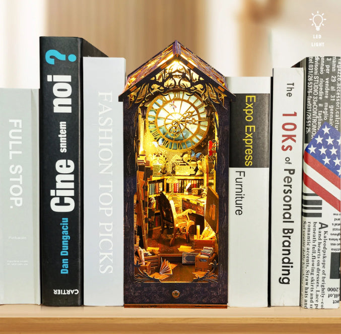 MAGIC LIGHT UP 3D BOOKSHELF KIT/ FAMILY DIY PROJECT