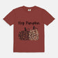 Hey Pumpkin, Elegant Leopard Print Pumpkin Ladies Soft Relaxed Comfort Colors Tshirt Fall October