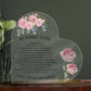 ACRYLIC HEART PLAQUE FOR WIFE, SOULMATE, FIANCÉ / MY PROMISE