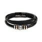 ALWAYS & FOREVER NO MATTER WHAT/ MENS VEGAN LEATHER BRACELET W/MAGNETIC CLASP