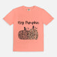 Hey Pumpkin, Elegant Leopard Print Pumpkin Ladies Soft Relaxed Comfort Colors Tshirt Fall October