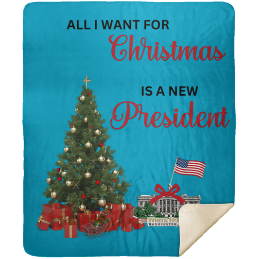 ALL I WANT FOR CHRISTMAS / TREE/ PREMIUM MINK BLANKET
