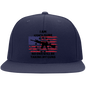 1776 NO ONE WILL BE TAKING MY GUNS/EMBROIDERED FLAT BILL TRUCKER CAP