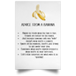 ADVICE FROM A BANANA/ POSITIVE VIBES  POSTER