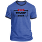 2024 TRUMP MENS RINGER TEE