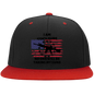 1776 NO ONE WILL BE TAKING MY GUNS/EMBROIDERED FLAT BILL TRUCKER CAP