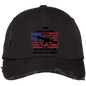 1776 GUN RIGHTS CAMO EMBROIDERED DISTRESSED TWILL CAP