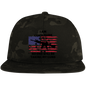 1776 NO ONE WILL BE TAKING MY GUNS/EMBROIDERED FLAT BILL TRUCKER CAP
